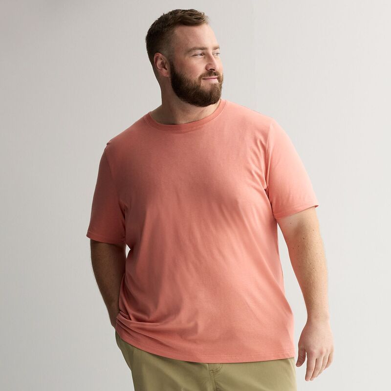 ソノマ メンズ トップス Tシャツ クルーネック トール Big Tall Sonoma Goods For Life Supersoft Crewneck Tee Coral コーラル