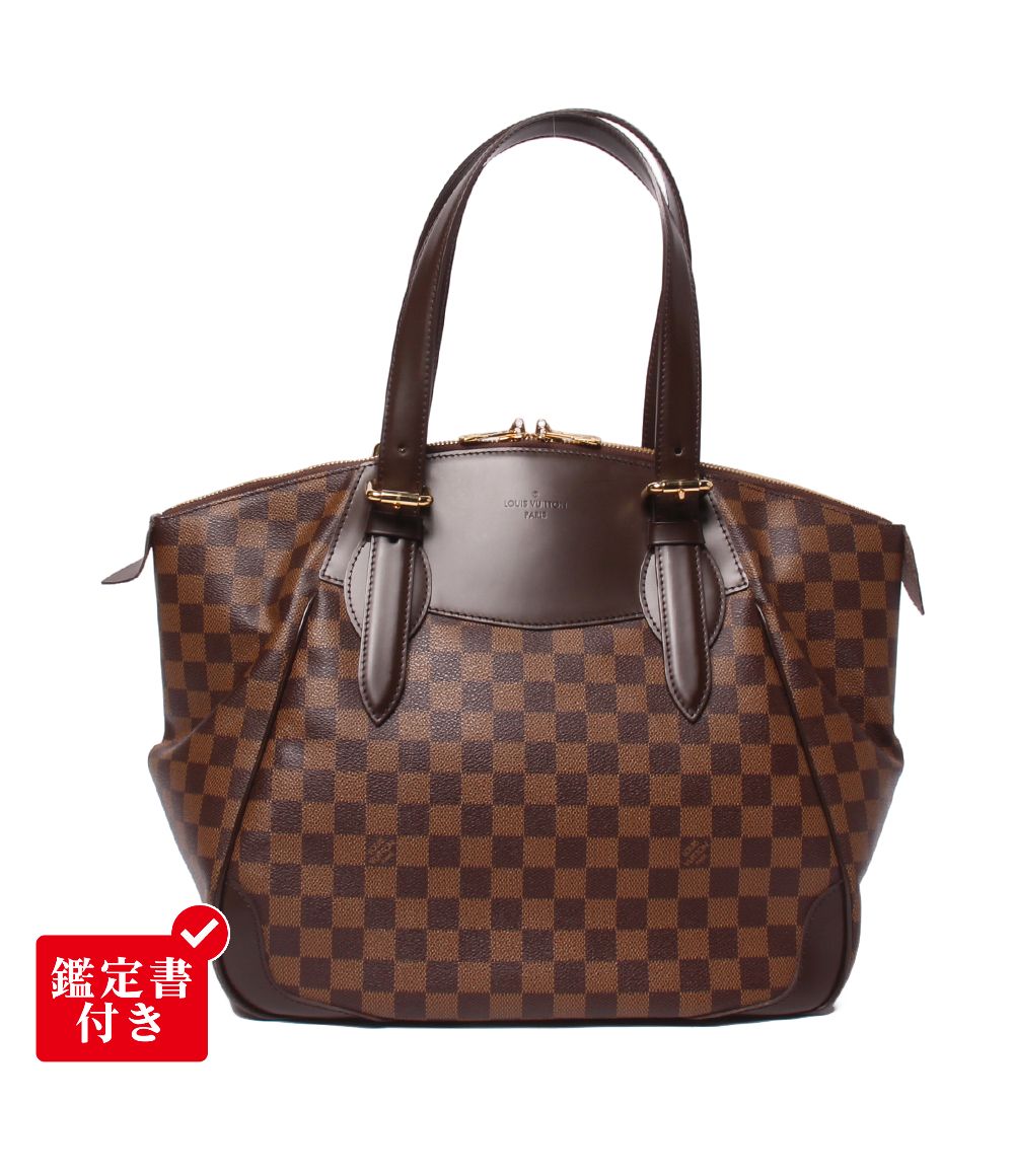 美品 ルイ・ヴィトン トートバッグ ヴァローナGM ダミエ エベヌ N41119 レディース LOUIS VUITTON