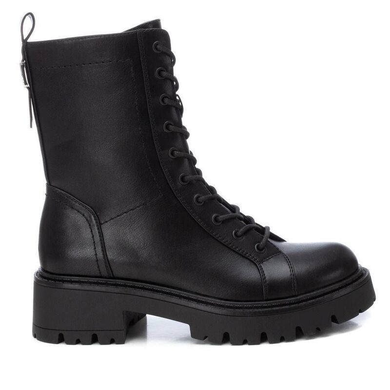 キシタイ レディース シューズ ブーツ・レインブーツ Xti Womens Combat Boots 143434 Black ブラック
