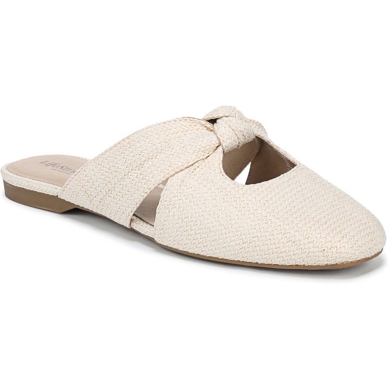 ライフストライド レディース シューズ サンダル LifeStride Believe WomenslipOn Mules Cream クリーム