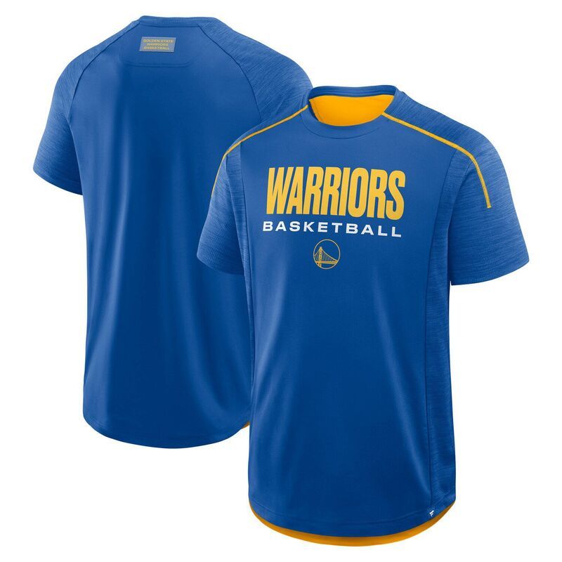 ファナティクス メンズ トップス Tシャツ Mens Fanatics Royal Golden State Warriors Inbound Pass Play Practice TShirt War Blue ブルー