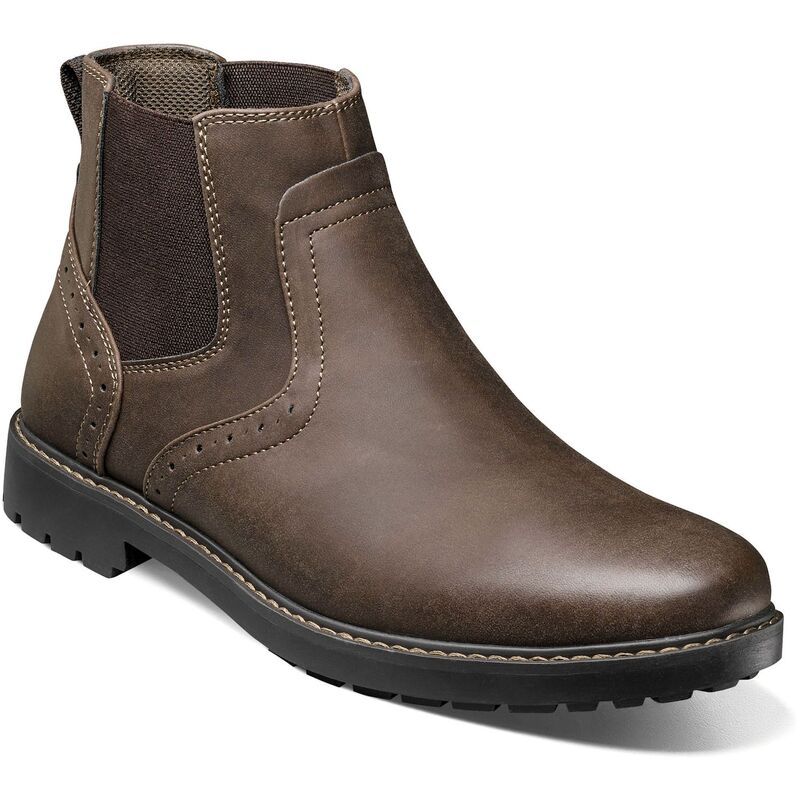 ノンブッシュ メンズ シューズ ブーツ・レインブーツ チェルシーブーツ チェルシー Nunn Bush Delton Mens Chelsea Boots Brown ブラウン