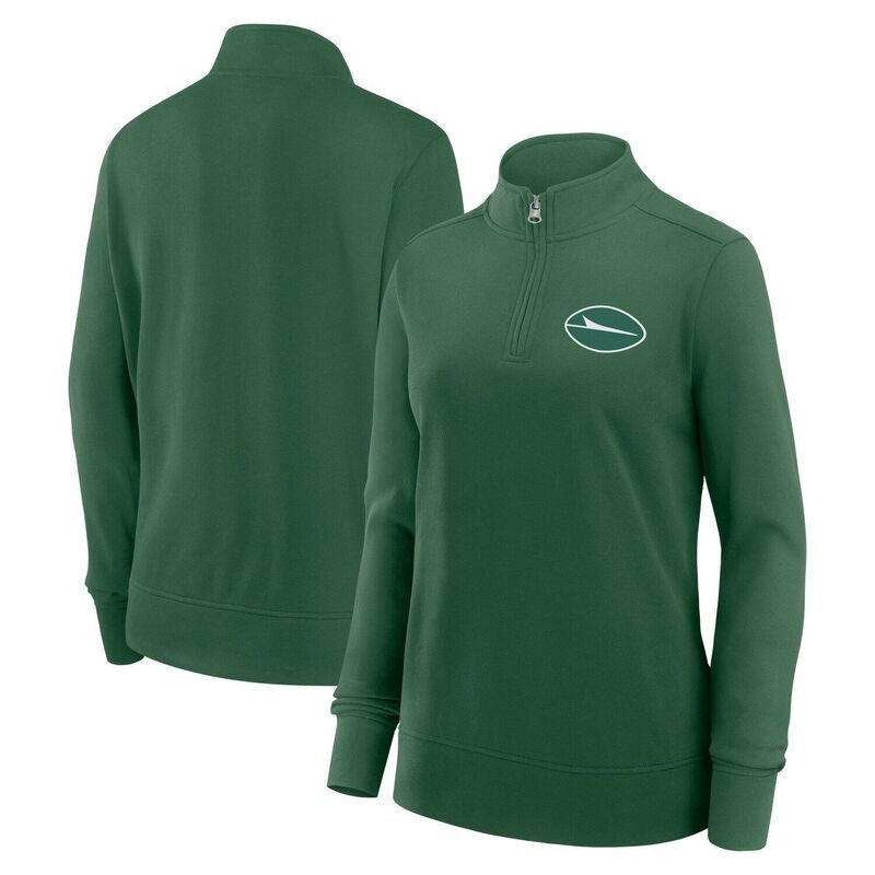 アンブランデッド レディース トップス Tシャツ ジャケット Unbranded Womens Greenew York Jets Velocity QuarterZip Jacket Jet Green グリーン