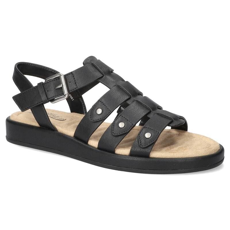 イージーストリート レディース シューズ サンダル プラットフォーム Easy Street Chirp Womens Gladiator Platform Sandals Black ブラック