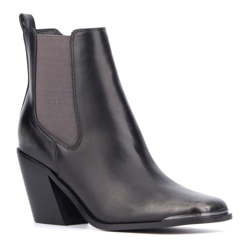 オリビアミラー レディース シューズ ブーツ・レインブーツ アンクル Olivia Miller Trine Womens Ankle Boots Black ブラック