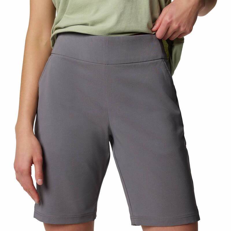 コロンビア レディース ボトムス ハーフパンツ・ショーツ ショートパンツ Womens Columbiall Seasons 11in Long Shorts City Gray グレー