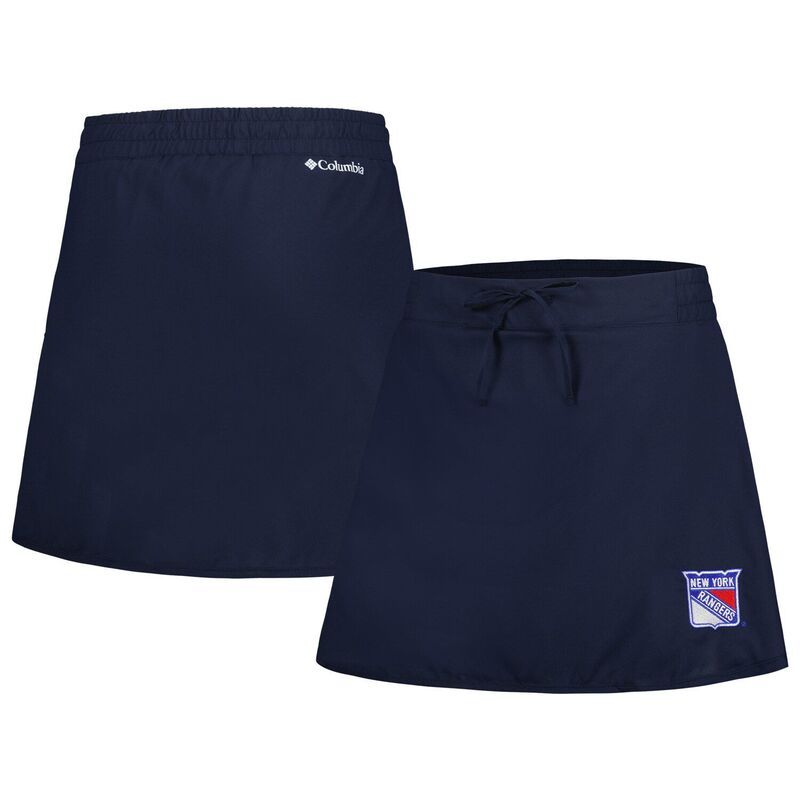 コロンビア レディース ボトムスカート Womens Columbia Navy New York Rangers Lakewood Pines OmniWick Skort Ranavy ネイビー