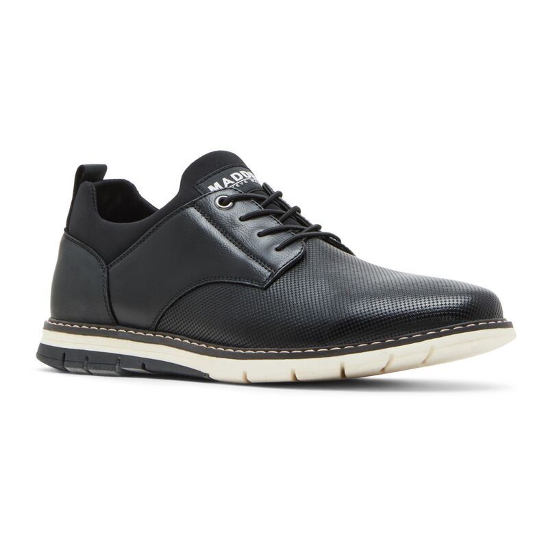 マデン メンズ シューズ オックスフォード スニーカー Madden Larryy Mensneakers Black ブラック