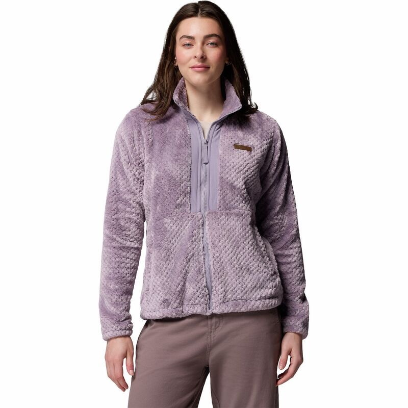 コロンビア レディース アウター ジャケット・ブルゾン Womens Columbia Fire Side III Full Zip Jacket Shale Purple パープル
