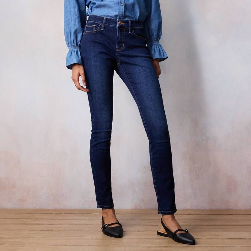 LC Lauren Conrad レディース ボトムス デニムパンツ ミッドライズ ジーンズ Womens LC Lauren Conrad Midrise 5Pocket Skinny Jeans Ada Wash
