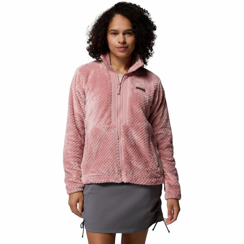 コロンビア レディース アウター ジャケット・ブルゾン Womens Columbia Fire Side III Full Zip Jacket Eraser Pink ピンク