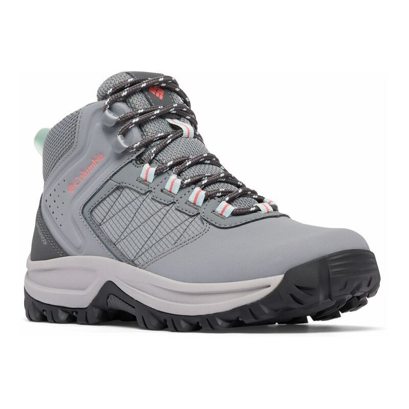 コロンビア レディース シューズ ブーツ・レインブーツ Columbia Transverse Waterproof Womens Hiking Boots Grey Steel Juicy グレー