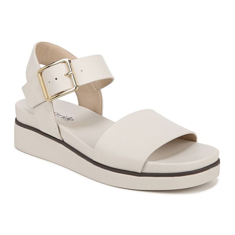 ライフストライド レディース シューズ サンダル プラットフォーム LifeStride Gillian Womens Platform Sandals Bone