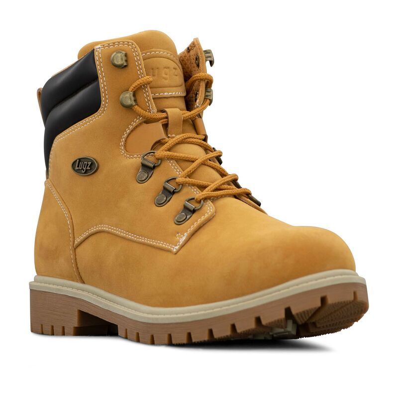 ラグズ メンズ シューズ ブーツ・レインブーツ Lugz Scaffold Mens Chukka Boots Golden Wheat Bark Crea