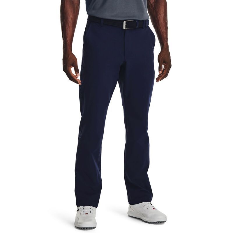 アンダーアーマー メンズ ボトムス カジュアルパンツ Mens Under Armour Tech MoistureWickingolf Pants Midnight Navy ネイビー