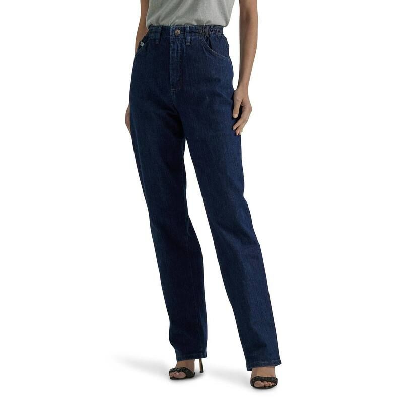 リー レディース ボトムス デニムパンツ ジーンズ Womens Lee Relax Fit SideElastic Jeans Dark Indigo インディゴ