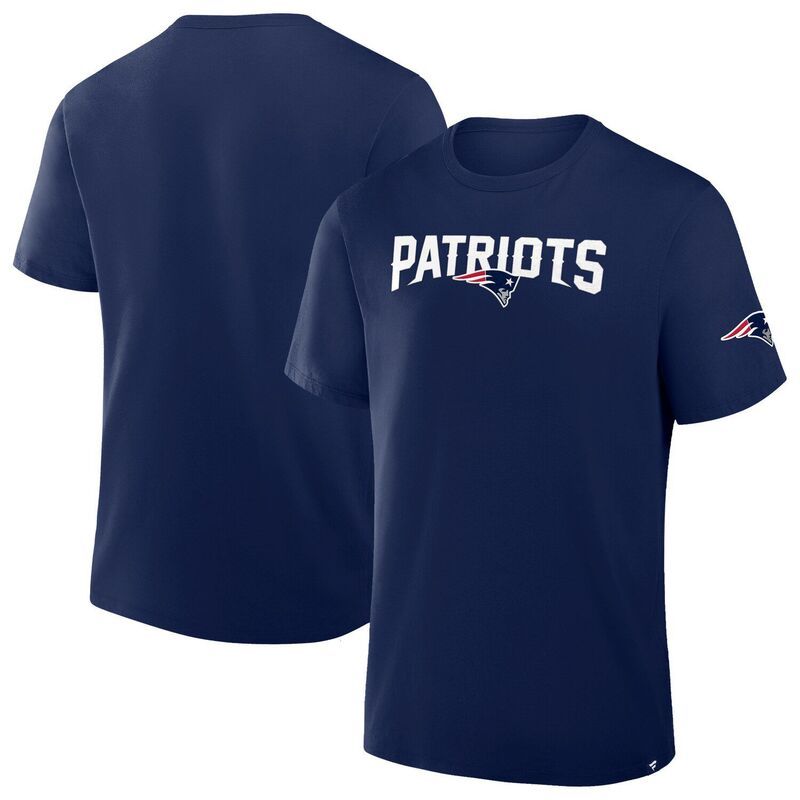 ファナティクス メンズ トップス Tシャツ コットン Mens Fanatics Navy New England Patriots Legacy Cotton TShirt Pat Navy ネイビー