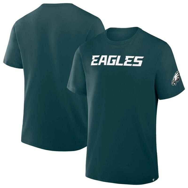 ファナティクス メンズ トップス Tシャツ コットン Mens Fanatics Green Philadelphia Eagles Legacy Cotton TShirt Eagreen グリーン