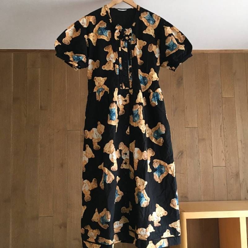 美品　PINK HOUSEピンクハウス　くま　ベアー　ワンピース