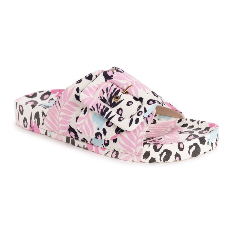 【送料無料】 ムクルクス レディース サンダル シューズ MUK LUKS Island Tiki Womens Sandals White