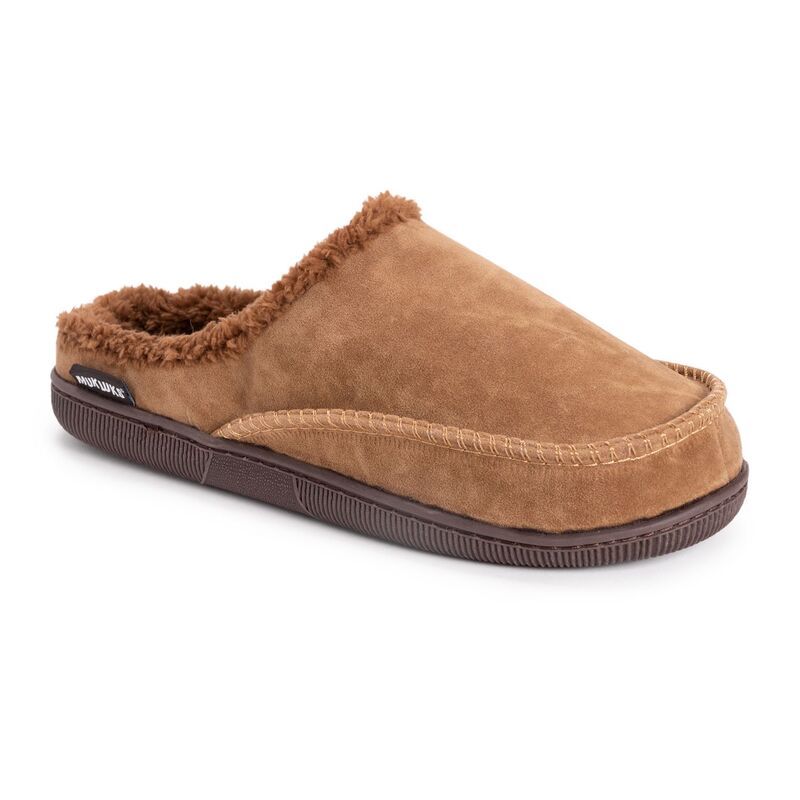 ムクルクス メンズ シューズ サンダル プリント スエード MUK LUKS Matt Printed Berber Mensuede Clogs Camel キャメル