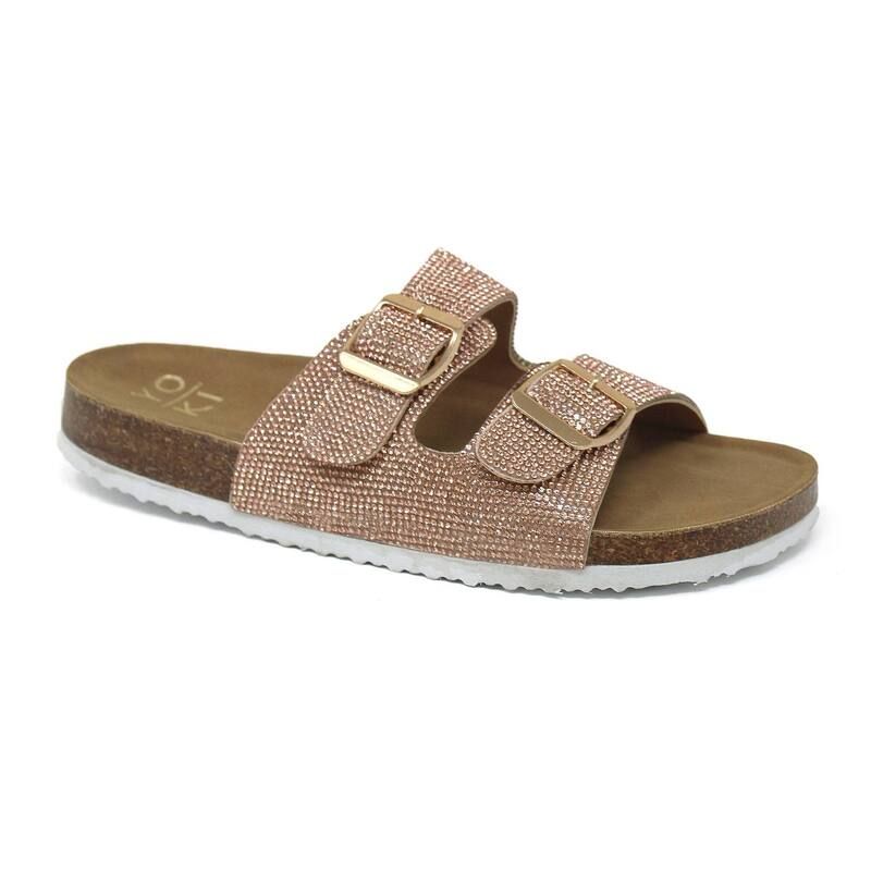 ヨキ レディース シューズ サンダル Yoki Gian 107 Womenslide Sandals Gold ゴールド