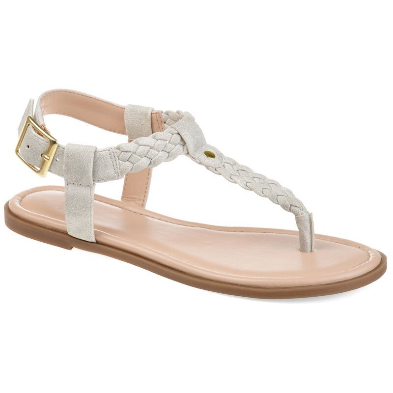 ジュルネ コレクション レディース シューズ サンダル Journee Collection Genevive Womensandals Gray グレー
