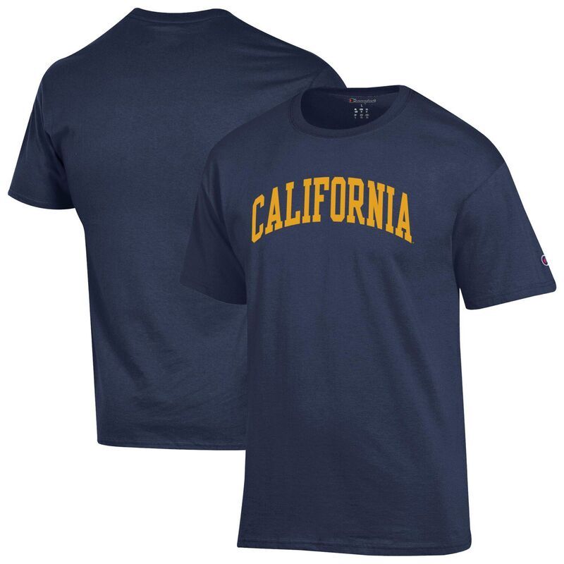 チャンピオン メンズ トップス Tシャツ Mens Championavy Cal Bears Basic Arch TShirt Cal Navy ネイビー