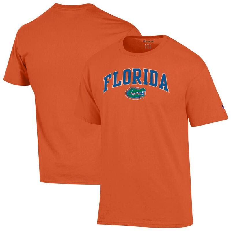 チャンピオン メンズ トップス Tシャツ ロゴ MensChampion Orange Florida Gators Arched Logo TShirt Fld Orange オレンジ