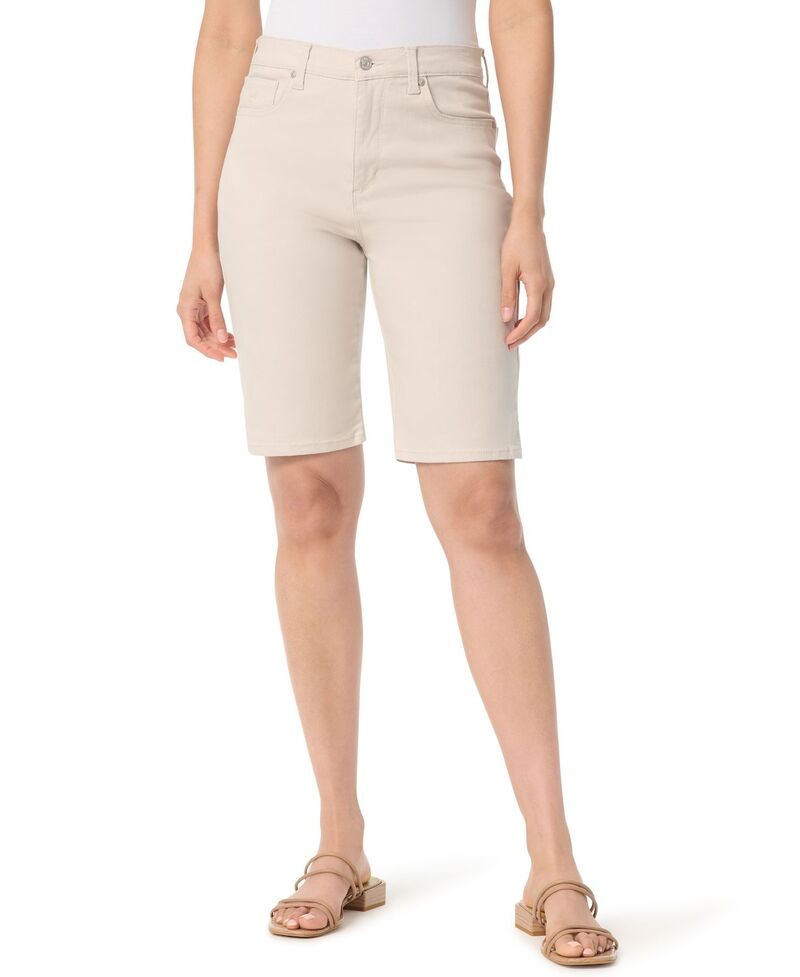 グロリアバンデービルト レディース ボトムス ハーフパンツ・ショーツ ショートパンツ Womens Gloria Vanderbilt Amanda Bermuda Shortstonewood