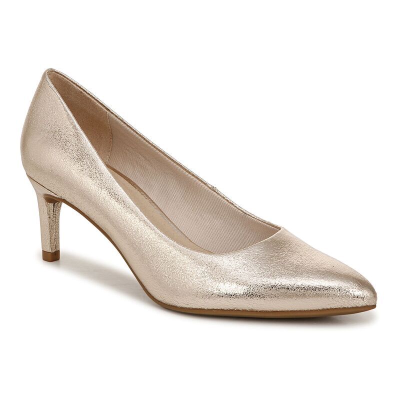 ライフストライド レディース シューズ パンプス LifeStride Alexis Womens Pumps Platino Gold ゴールド