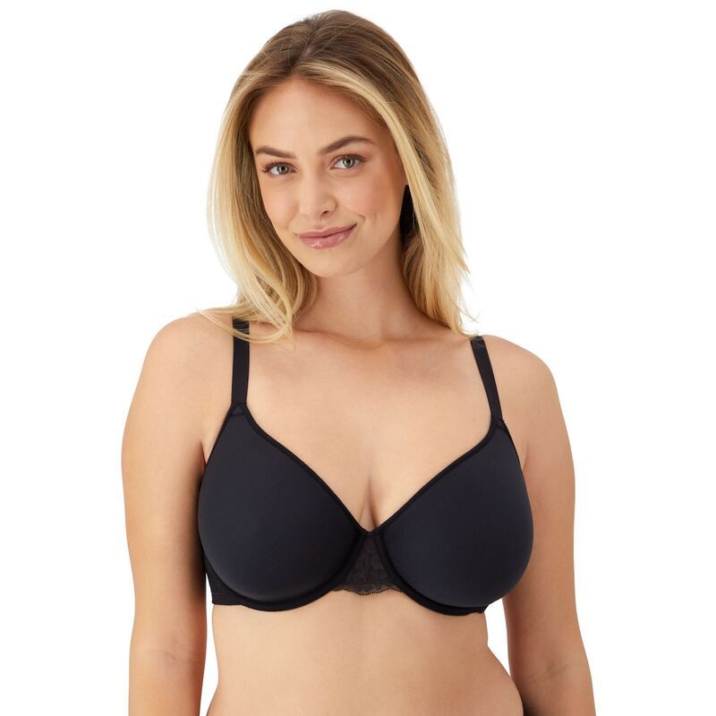 バリ レディース アンダーウェア ブラジャー Tシャツ コットン Bali Breathe Cotton Modalightweight Underwire TShirt Bra DF7592 Black ブラック