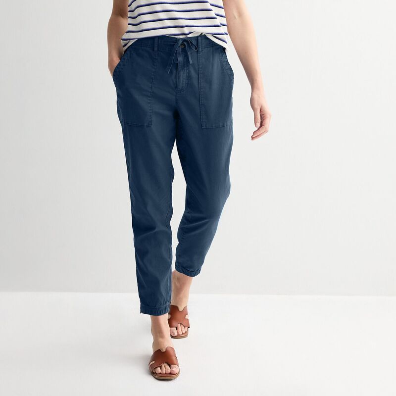 ソノマ レディース ボトムス カジュアルパンツ プチ Petite Sonoma Goods For Life Core Utility Jogger Seattle Navy ネイビー 8,954円