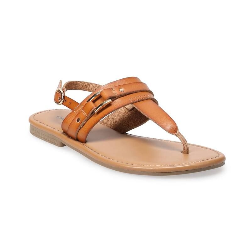 ソノマ レディース シューズ サンダル Sonoma Goods For Life Karri Womenshield Thong Sandals Cognac