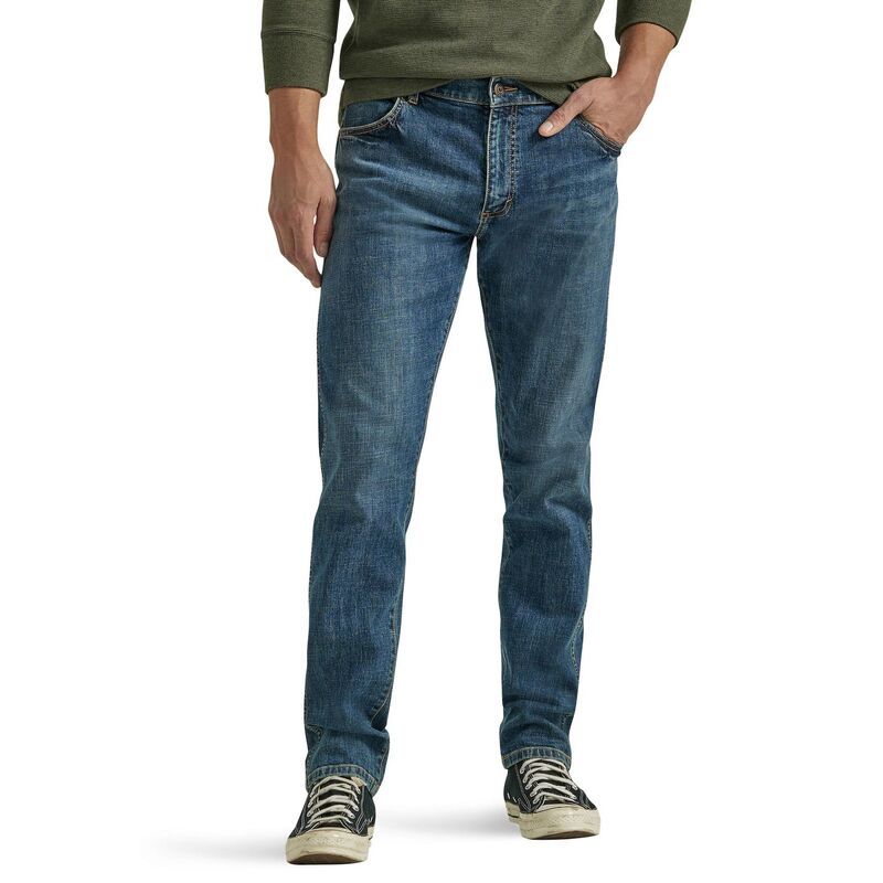 ラングラー メンズ ボトムス デニムパンツ ジーンズ Mens Wrangler Fashion Taper Jeans Medium Wash