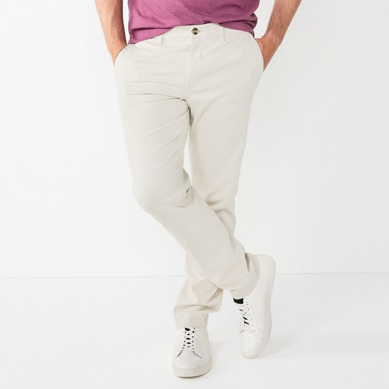 ソノマ メンズ ボトムス カジュアルパンツ Mensonoma Goods For Life Flexwear SlimFit Chinosand Trap サンド