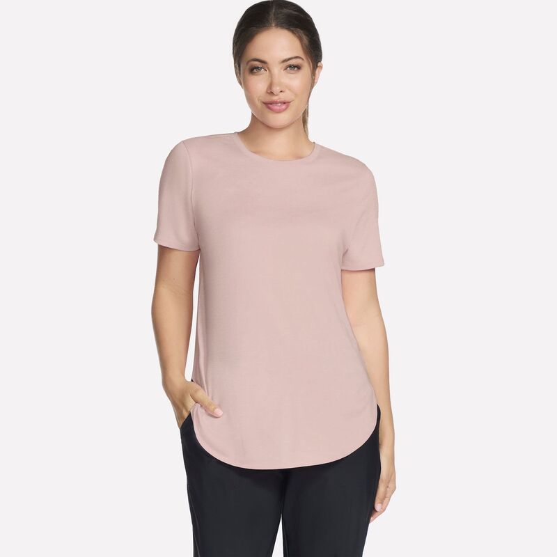 スケッチャーズ レディース トップス Tシャツ Womenskechers GOWALK GODRI SWIFTunic Atmosphere