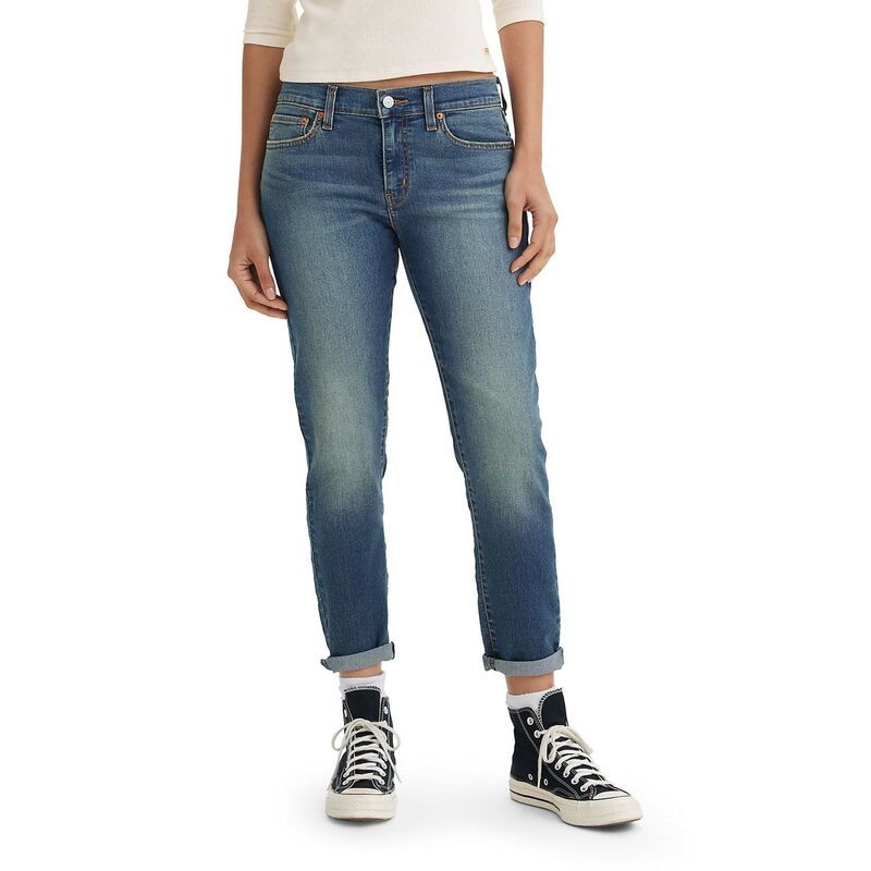 リーバイス レディース ボトムス デニムパンツ ジーンズ Womens Levis Boyfriend Jeans Working Late