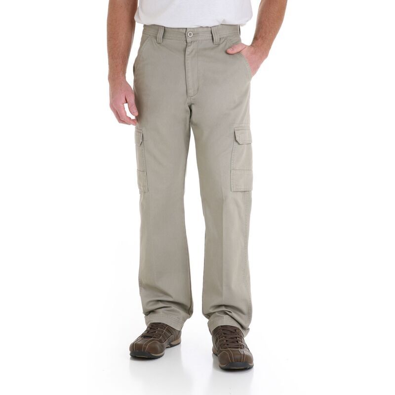 ラングラー メンズ ボトムス カジュアルパンツ カーゴパンツ Mens Wrangler Twill Cargo Pants Burlap