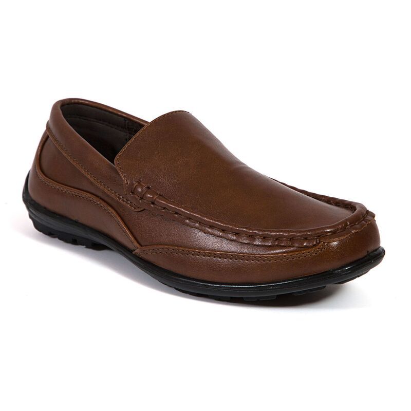 ディアースタッグス レディース シューズ スリッポン・ローファー Deer Stags Booster Boys Dress Loafers Brown ブラウン