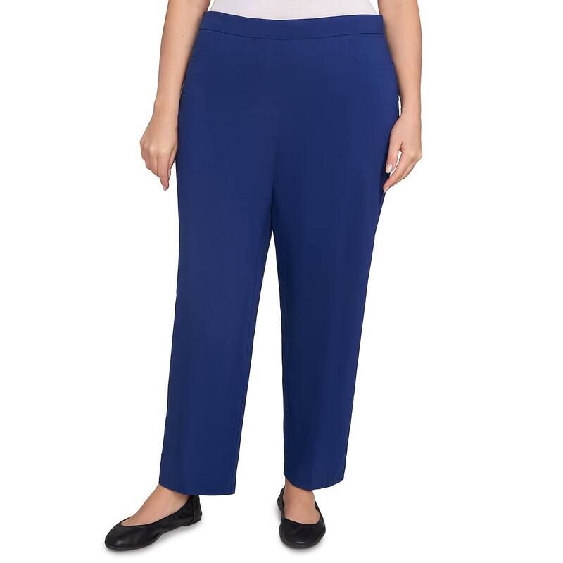 アルフレッド ダナー レディース ボトムス カジュアルパンツ プラスサイズ Plusize Alfredunner All Around Elastic Poly Medium Length Pants Lapis