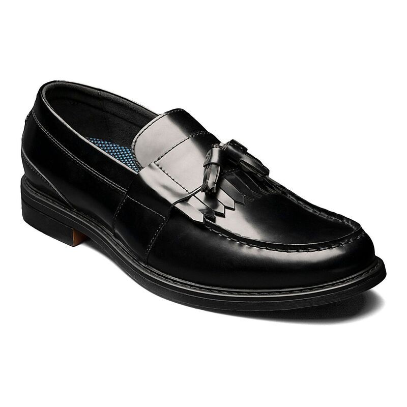 ノンブッシュ メンズ シューズ スリッポン・ローファー Nunn BushR Keaton Mens Dress Loafers Black Multi ブラック