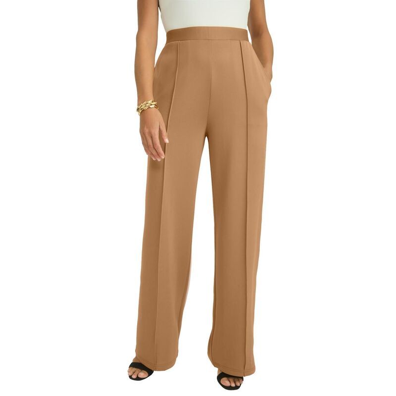 ジェシカロンドン レディース ボトムス カジュアルパンツ ワイドレッグ プラスサイズ Jessica London Womens Plusize Perfectease Wide Leg Pant Navy ネイビー 17,626円