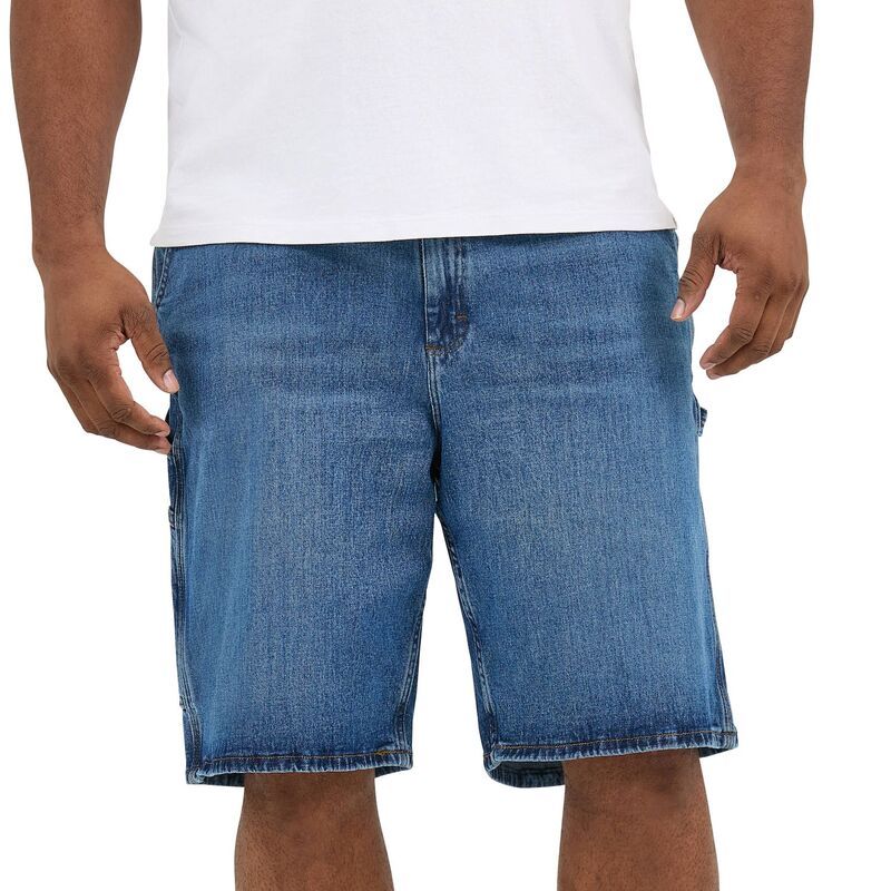 リー メンズ ボトムス ハーフパンツ・ショーツ トール ショートパンツ Big Tallee Legendary Workwear Carpenter Shorts Midark Denim デニム