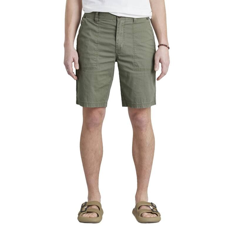 ユニオンベイ メンズ ボトムス ハーフパンツ・ショーツ ショートパンツ Mens UNIONBAY Cliff Stretch RipStop Utility Shorts Taupe トープ