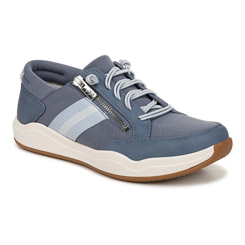 ライカ レディース シューズ スニーカー Ryka Carefree Zip Womenslipon Sneakers Flintstone Blue ブルー