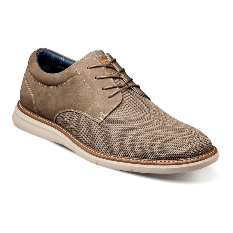 ノンブッシュ メンズ シューズ オックスフォード ニット Nunn BushR Chase Knit Mens Oxford Shoes Taupe Multi トープ