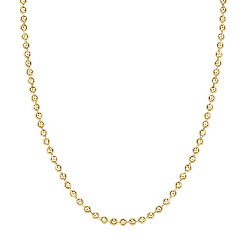 リンクス レディース アクセサリー ネックレス・チョーカー・ペンダントトップ Tシャツ レース LYNX Stainlessteel Bead Chainecklace Gold Tone ゴールド
