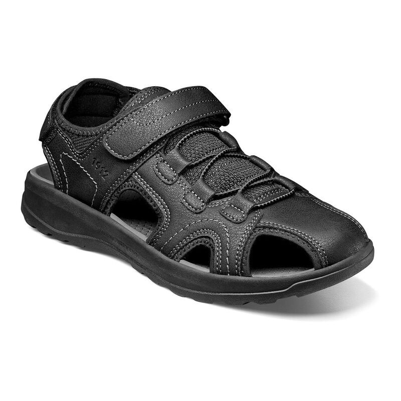 ノンブッシュ メンズ シューズ サンダル Nunn BushR Huck Mens Fisherman Sandals Black ブラック