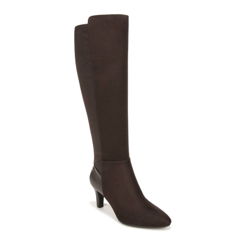 ライフストライド レディース シューズ ブーツ・レインブーツ LifeStride Gracie Womens Knee High Boots Dark Chocolate チョコレート